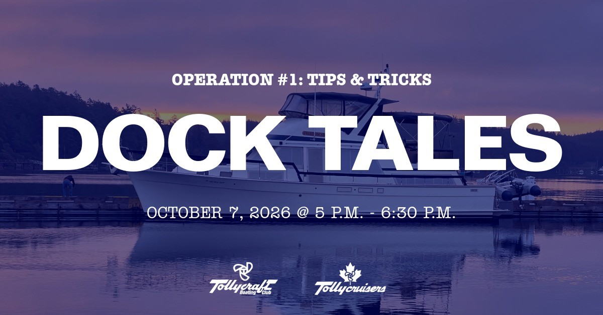 Tollycraft Dock Tales October Tollyclub Tollycruisers